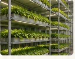 Vertical farming racks
